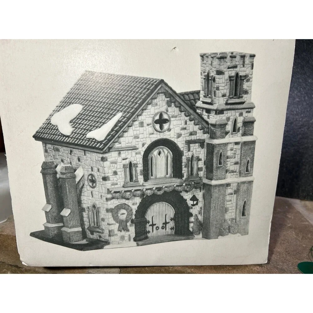 Department Dept 56 Dickens Village Series Whittlesbourne Church 1994 In box